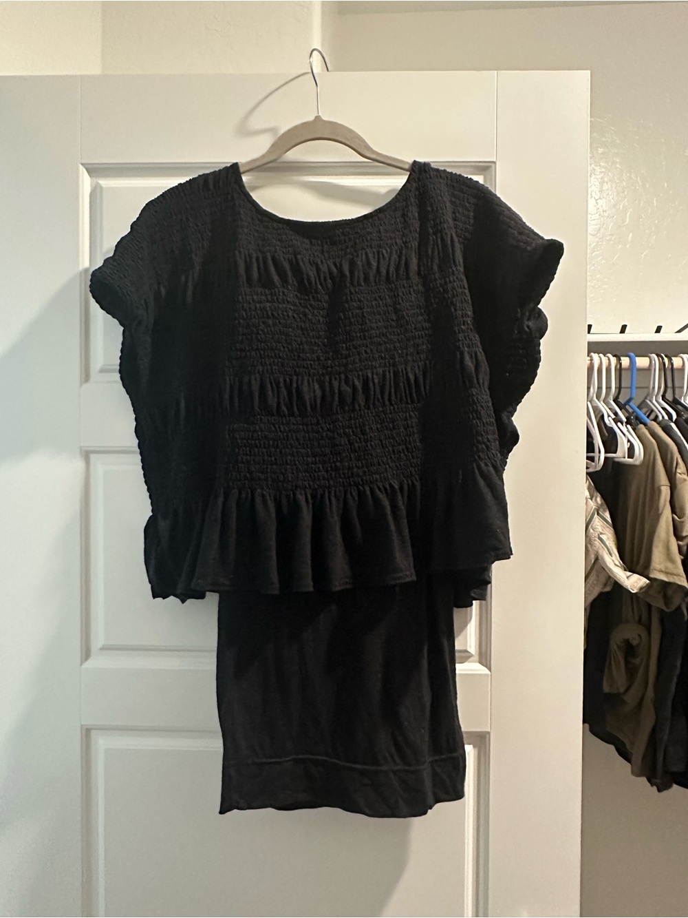 Free People Riley Set in black